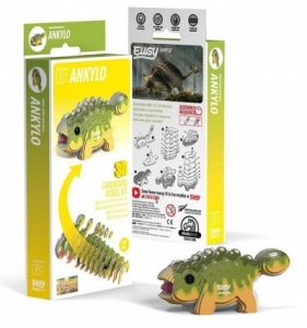 Dinozaur Ankylo Eugy. Eko Układanka 3D