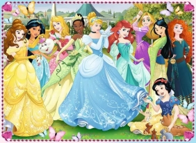 Ravensburger, Puzzle XXL 100: Disney - Urocze księżniczki (10570)