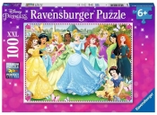 Ravensburger, Puzzle XXL 100: Disney - Urocze księżniczki (10570)