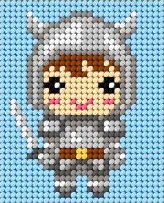 Haft. Moje pierwsze wyszywanie - Rycerz