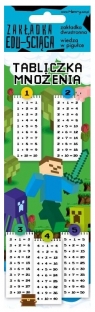 Zakładka edu-ściąga. Tabliczka mnożenia - gra