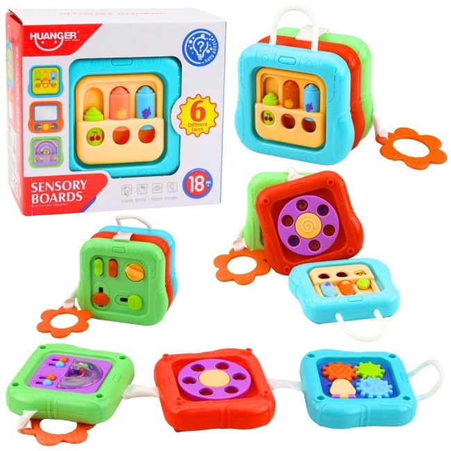 Kostka sensoryczna panele manipulacyjne