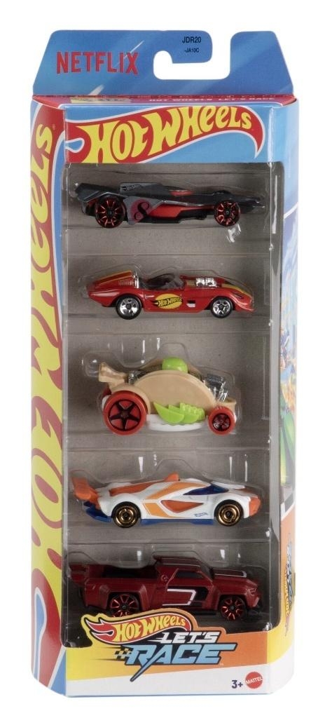 <img src='https://webimage.pl/pics/700/8/d0194735288700.jpg' style='height:440px' /> Hot Wheels Samochodziki 5-pak Let's Race Na start