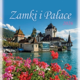 Kalendarz 2026 wieloplanszowy 33x33cm Zamki...