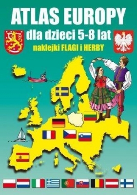 Atlas Europy dla dzieci 5-8 lat - Beata Guzowska, Tonder Krzysztof