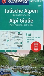 Mapa turystyczna. Alpy 3w1. 1:25 000 - Praca zbiorowa