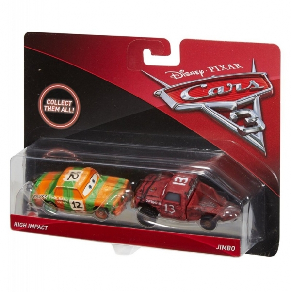 CARS 3 Dwupak High Impac t & Jumbo Vehicles (DXV99/FGF01)