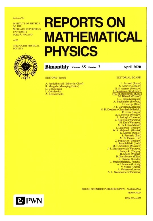 Report On Mathematical Physics 85/2 - Polska