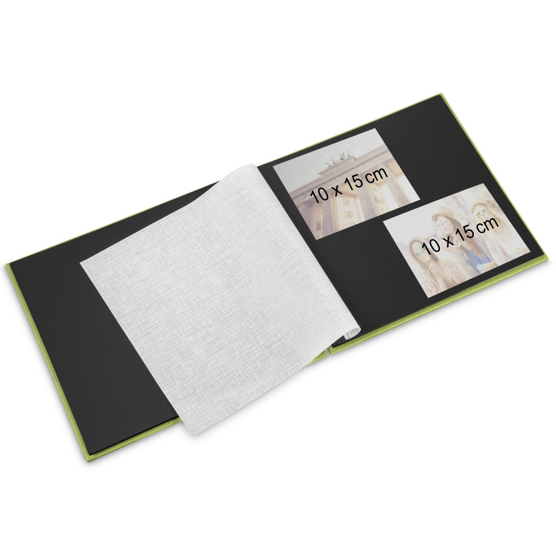 Hama, album Fine Art 28x24/50, biały z czarnymi kartkami (000021080000)
