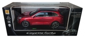 Porsche Cayenne Turbo zdalnie sterowane skala 1:18 czerwone - <br />