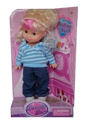 Lalka Fashion Doll niebieska bluza 26 cm - <br />
