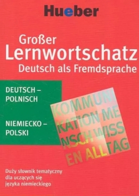 Duży słownik tematyczny niemiecko-polski + CD - Reimann Monika Dinsel Sabina