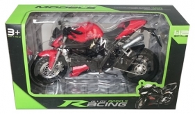 Motocykl czerwony 1:12