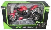 Motocykl czerwony 1:12