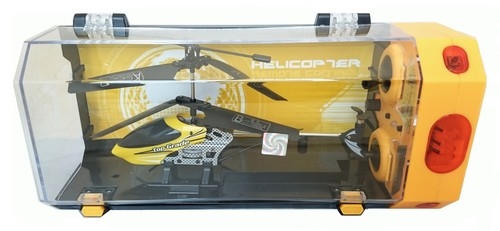 Helikopter zdalnie sterowany 3,5 kanałowy 18cm żółty