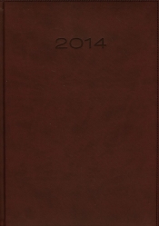 Kalendarz 2014 A4 31D Bordo duży dzienny - <br />