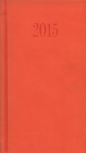 Kalendarz Kieszonkowy 2015 Lux TUCSON pomarańczowy - <br />