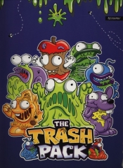 Teczka z gumką A4 The Trash Pack niebieska - <br />