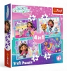 Puzzle 4w1 Wielka przygoda Gabi