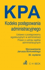 Kodeks postępowania administracyjnego - <br />