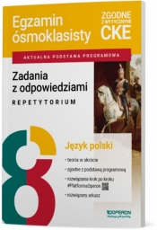 Zadania z odpowiedziami Egzamin ósmoklasisty 2027 Język polski Repetytorium - Ewa Frączek