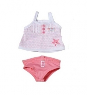 Ubranko dla lalki Baby born Underwear Collection Bielizna różowa - <br />