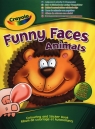 Kolorowanka z naklejkami Crayola Funny Faces Animals