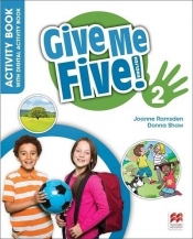 Give Me Five! 2 Activity Book + kod online - Donna Shaw, Joanne Ramsden