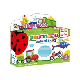 Piankowe magnesy - Transport, 36 szt.