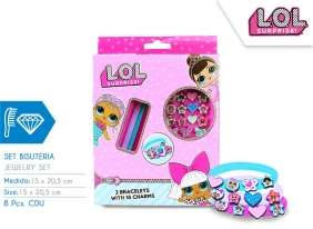 L.O.L. Surprise: Zestaw bransoletek z zawieszkami - 21 elementów (LOL00001)