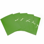 Teczka kartonowa wiązana Emerson A4 kolor: zielony 300 g (tcka4ziew30010)