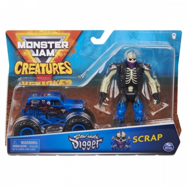Pojazd Monster Jam 1/64 SonUva Digger GML (6055108/20126735)