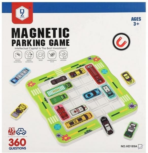 Gra Logiczna Magnetyczny Parking Samochody