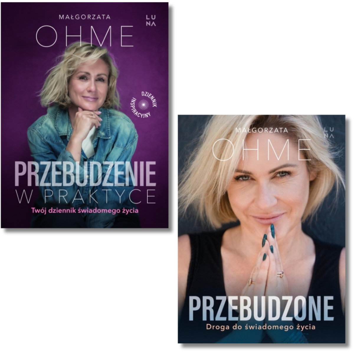 Pakiet książek Małgorzaty Ohme - książka i dziennik