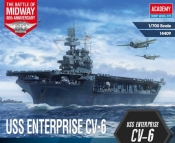 Model plastikowy Statek USS CV-6 Enterprise Battle of Midway (14409)