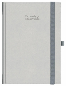 Kalendarz naucz. 2025/26 A5 Nebraska gumka srebrny
