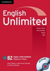 English Unlimited Upper Intermediate Teacher's pack + DVD - Sarah Ackroyd, Hendra Leslie Anne