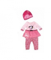 Ubranko dla lalek Baby born Classic City Style różowe - <br />