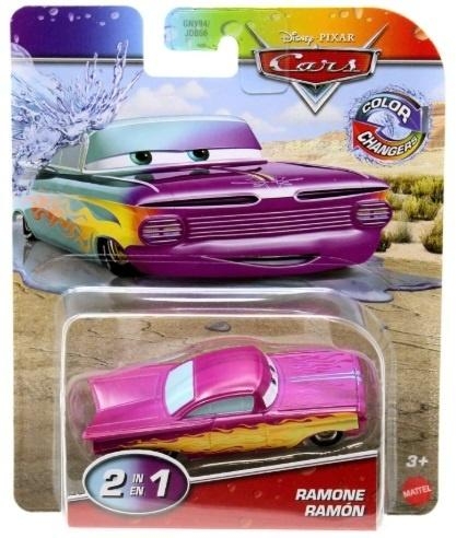 Cars Auta Auto zmieniające kolor Ramone
