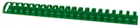 Grzbiety do bindowania Office Products A4 plastikowe 38mm 50 sztuk zielone (20243915-02)