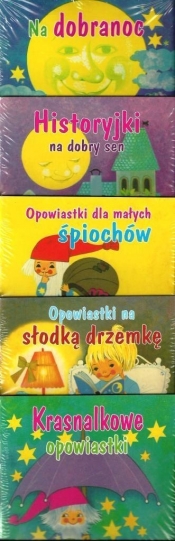 5 miniksiążeczek - Opowiastki na dobranoc - Opracowanie zbiorowe