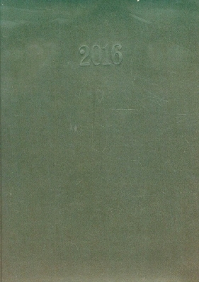 Kalendarz 2016 A4 Książkowy zielony - <br />