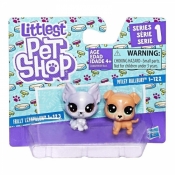 Littlest Pet Shop Dwupak, Pitbull and Papillion (B9389/C3008)