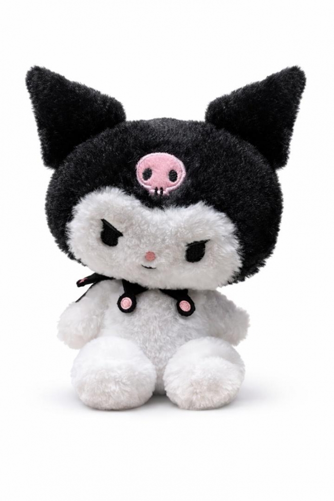 Hello Kitty Fluffy Kuromi Czarna 18cm
