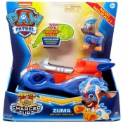 Psi Patrol Mighty Pups: Charged Up - pojazd z dźwiękiem + figurka Kosmopiesek Zuma (6055753/20121277)