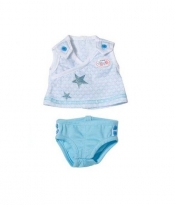 Ubranko dla lalki Baby born Underwear Collection Bielizna niebieska - <br />