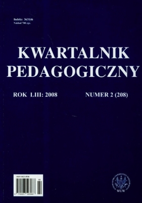 Kwartalnik pedagogiczny nr 2/2008 - <br />