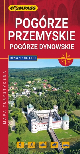 Pogórze Przemyskie Pogórze Dynowskie 1:50 000