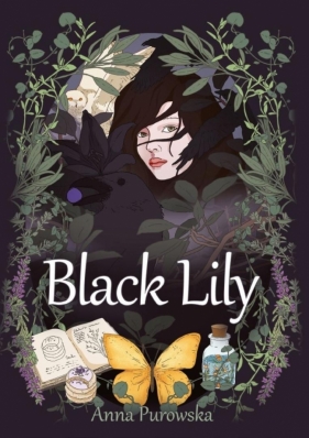 Black Lily (barwione brzegi) - Anna Purowska