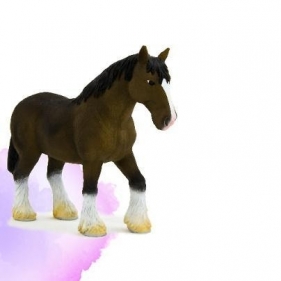 Brązowy koń rasy Clydesdale ANIMAL PLANET (F7070) - Opracowanie zbiorowe